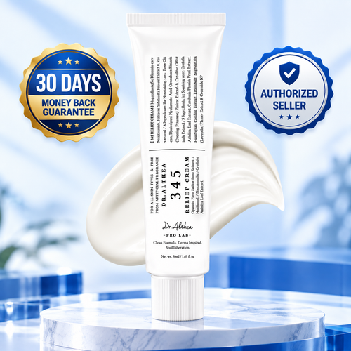 Dr.Althea 345 Relief Cream | Korean Moisturizer for Sensitive & Acne-Prone Skin | 50ml